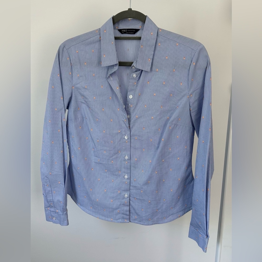 Marks and Spencer ladies office wear dress shirt.